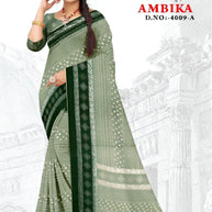 Contemporary Printed Saree without Blouse for Premium Wear | GLC-AMBIKA