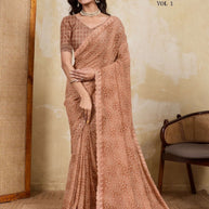 Stylish Printed Saree with Blouse Piece for Traditional Celebrations | RMF-BHUMI VOL-1