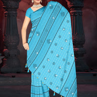 Suti Cotton Saree with Without Blouse for Premium Ethnic and Traditional Wear | PJA-SARGAM