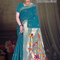 Classic Jacquard Silk Saree with Blouse Piece for Elegant Traditional Look | TUL-SAFARI COTTON VOL-04
