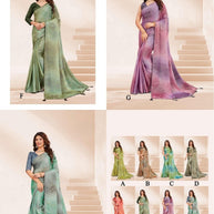 Graceful Printed Saree with Blouse Piece for Modern Ethnic Fashion | RDD-BHARGAVI