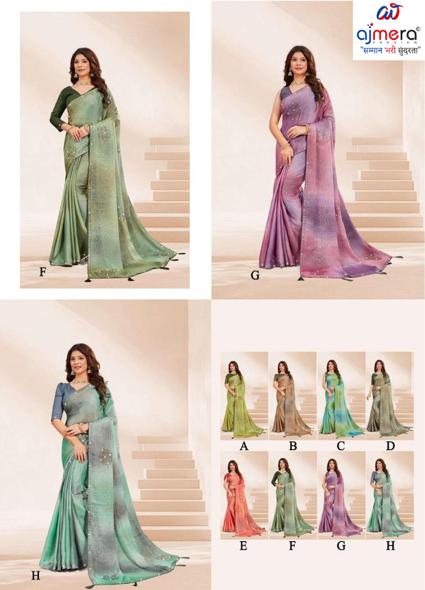 Graceful Printed Saree with Blouse Piece for Modern Ethnic Fashion | RDD-BHARGAVI
