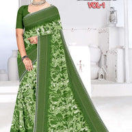 Beautiful Printed Saree with Blouse Piece for Cultural Celebrations | GPT-MEGHA-1