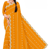 Dyed Matching Saree Manufacturer with Blouse Piece for Premium Ethnic and Traditional Wear | SRS-SHYAM SUNDARI