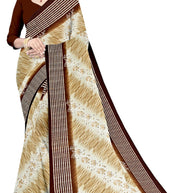 Trendy Printed Saree with Blouse Piece for Women’s Ethnic Wardrobe  | CAS-PURNIMA
