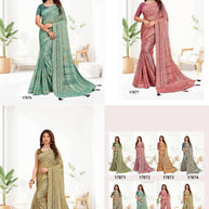 Stylish Printed Saree with Blouse Piece for Traditional Celebrations  | RDD-VEENA VOL-08