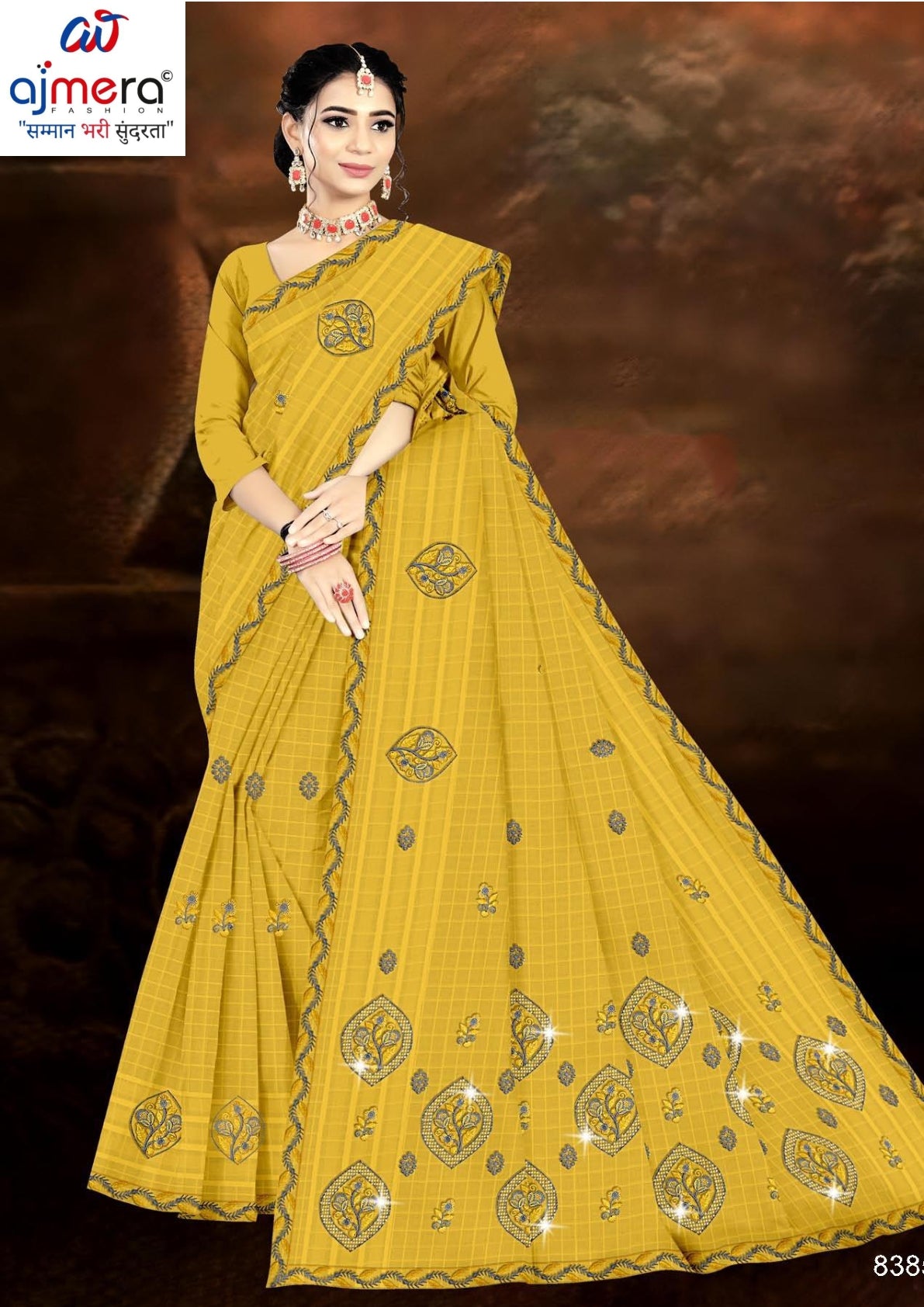 Fancy Cotton Saree with Without Blouse for Premium Ethnic and Traditional Wear | PJA-TOM AND JERRY