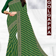 Latest Dyed Matching Saree without Blouse for Premium Ethnic and Traditional Wear | JP-GOLGAPPA