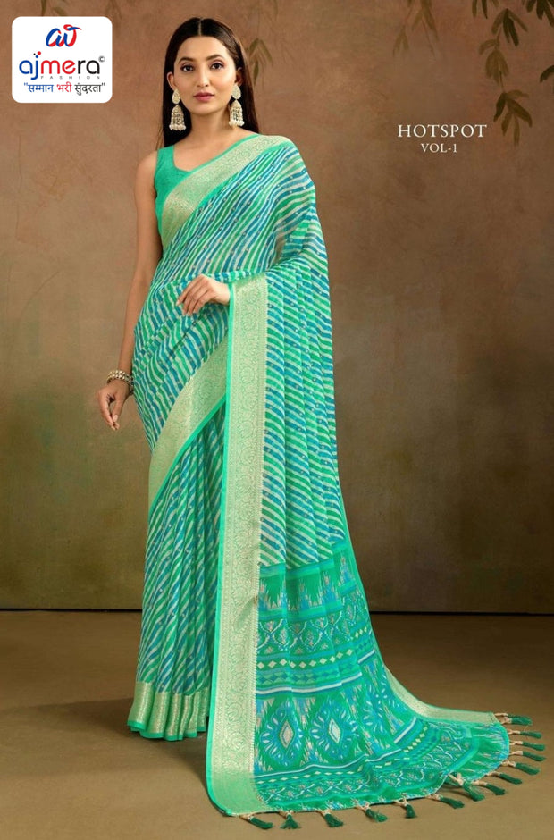 Designer Printed Saree with Blouse Piece for Special Occasions  | RMF-HOTSPOT VOL-01