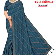 Matching Saree Manufacturer with Blouse Piece for Premium Ethnic and Traditional Wear | RAL-DHURANDHAR