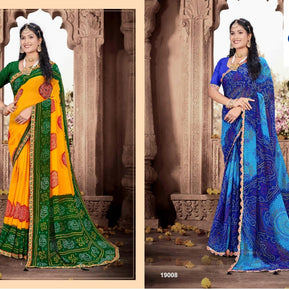 Beautiful Printed Saree with Blouse Piece for Cultural Celebrations | JS-LAVYA
