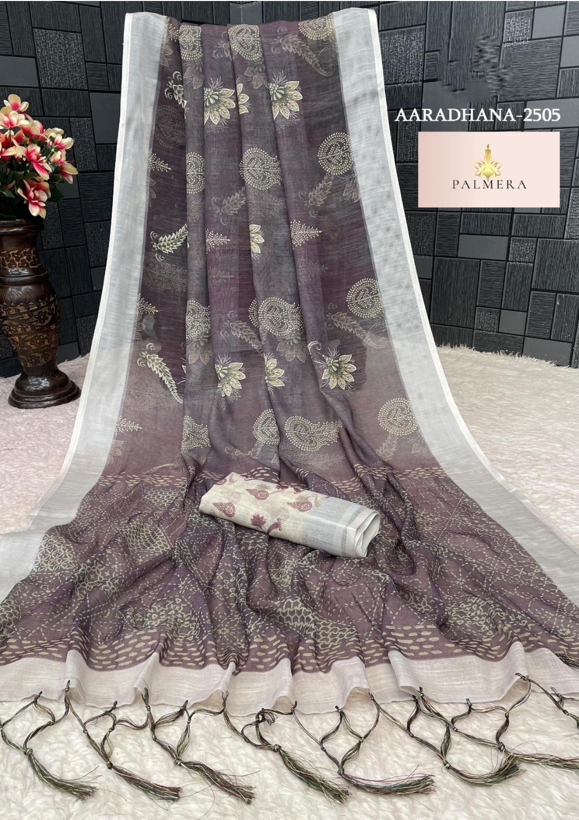 Palmera Saree Manufacturer with Blouse Piece for Premium Ethnic and Traditional Wear | ALL-AARADHANA VOL-25