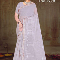Elegant Jacquard Silk Saree with Designer Blouse Piece for Festive Elegance | MTE-25350