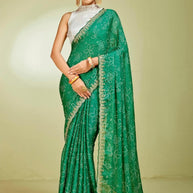 Elegant Printed Saree with Designer Blouse Piece for Festive Wear | RDD-SIGNATURE