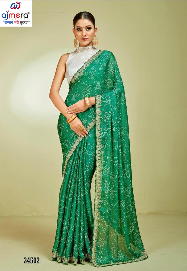 Elegant Printed Saree with Designer Blouse Piece for Festive Wear | RDD-SIGNATURE