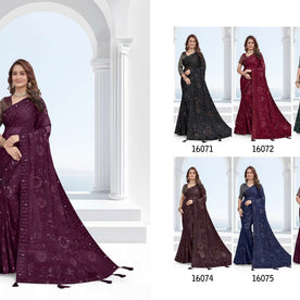 Fashionable Printed Saree with Blouse Piece for Festive Collection  | RDD-YUKTI VOL-58
