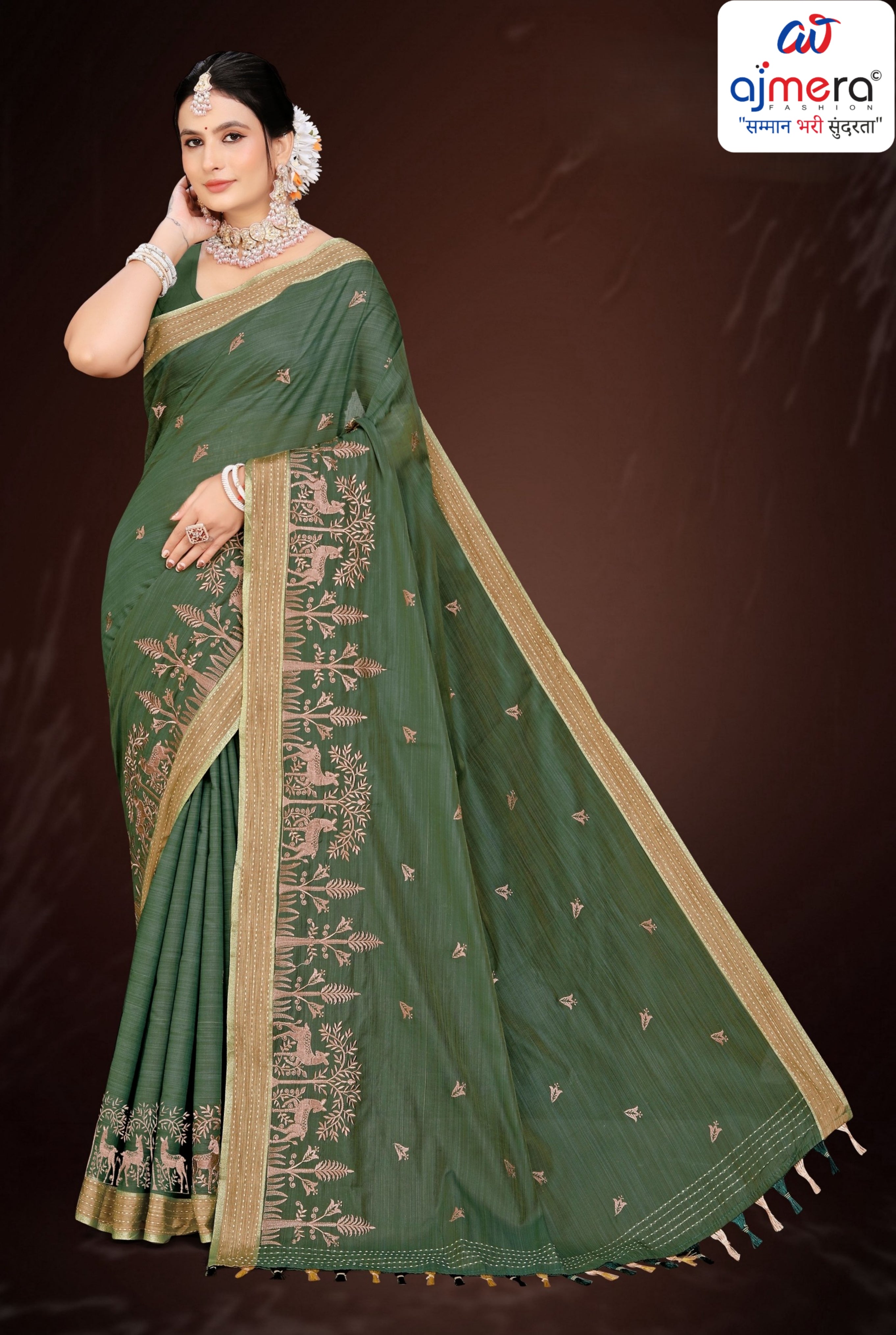 Fancy Cotton Saree with Blouse Piece for Premium Ethnic and Traditional Wear | PUT-NOORI