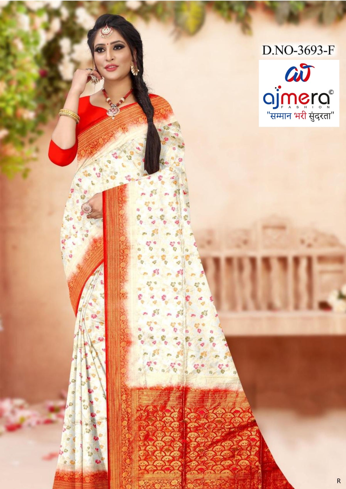 Elegant Jacquard Silk Saree with Designer Blouse Piece for Festive Elegance | DOF-DOLA SHADED
