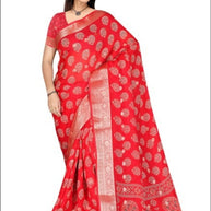 Contemporary Printed Saree with Blouse Piece for Premium Wear | VER-NAZAKAT-42546