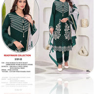 Designer Georgette Stitched Suit | FID-5191