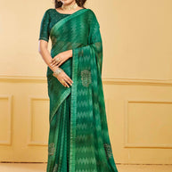 Stylish Printed Saree with Blouse Piece for Traditional Celebrations  | RDD-TANVI
