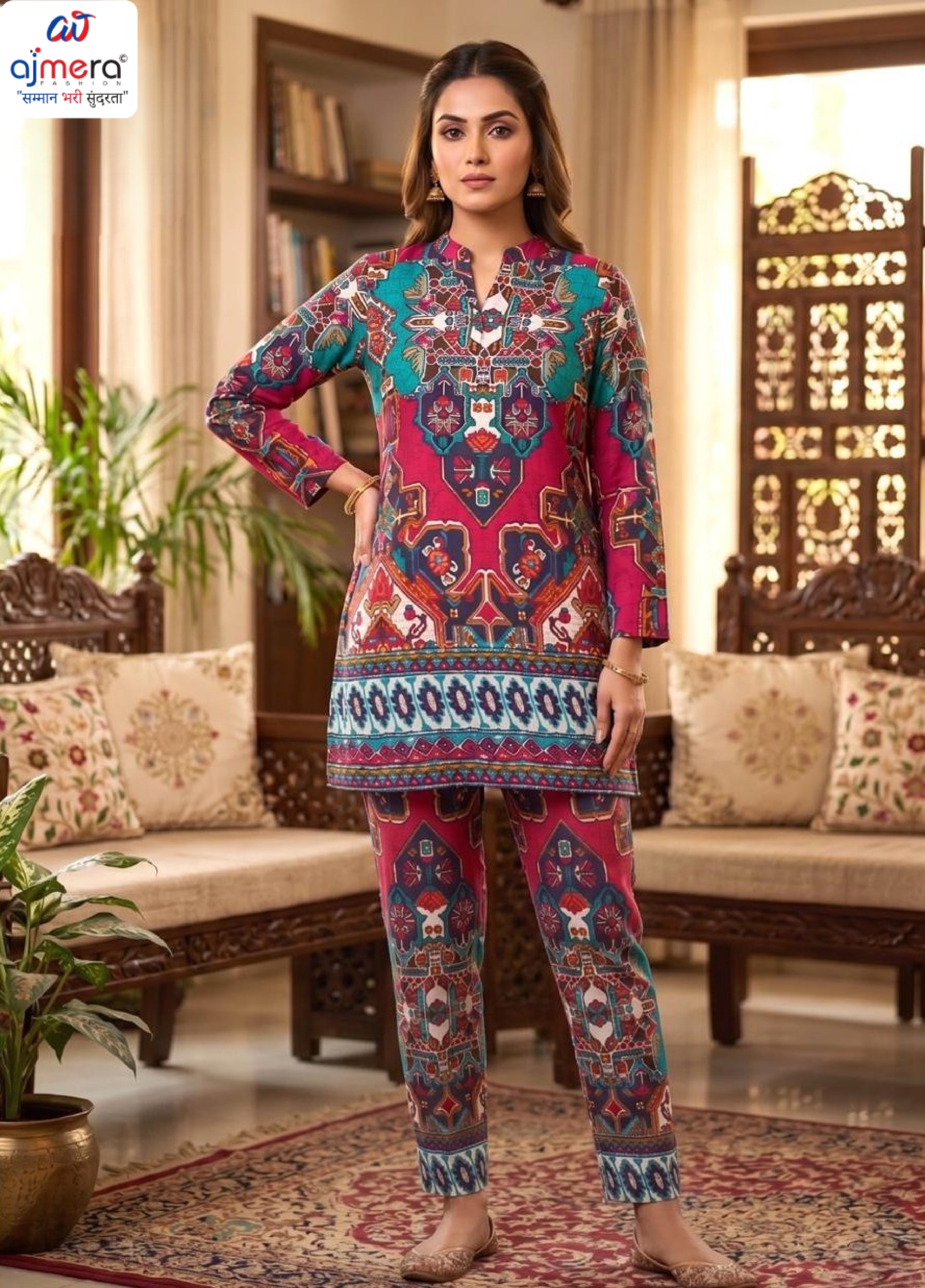 Designer Co-Ord Kurti Set for Women | AAC-BAANI