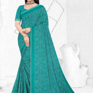 Exclusive Printed Saree with Blouse Piece for Elegant Ethnic Look  | SSR-HOLDEN