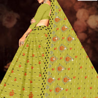 Handloom Cotton Saree with Without Blouse for Premium Ethnic and Traditional Wear | PJA-HETAL
