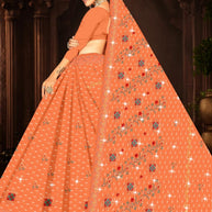 Suti Cotton Saree with Without Blouse for Premium Ethnic and Traditional Wear | PJA-MERI KIRAN
