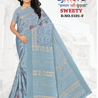 Premium Printed Saree without Blouse for Ethnic Elegance  | GLC-SWEETY