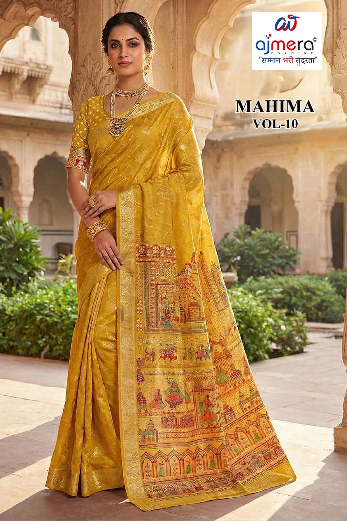 Graceful Printed Saree with Blouse Piece for Modern Ethnic Fashion | RMF-MAHIMA VOL-10