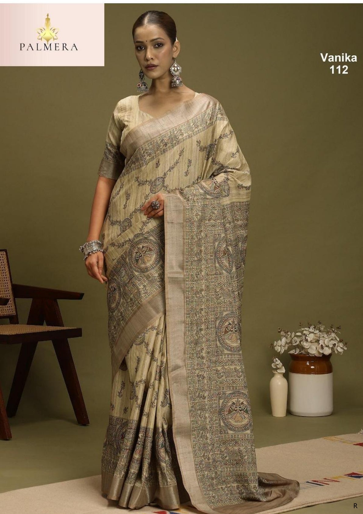 Palmera Saree Manufacturer and Palmera Saree Supplier | ALL-VANIKA VOL-01