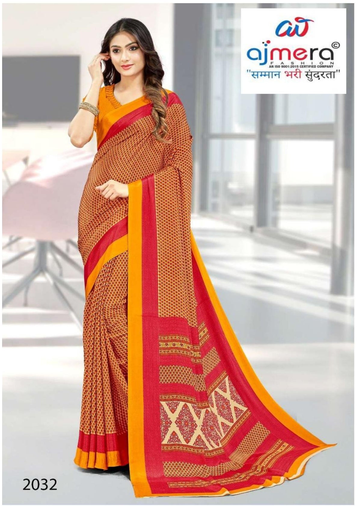 Printed Print Loose Saree without Blouse for Premium Ethnic and Traditional Wear | SIP-MISS WORLD