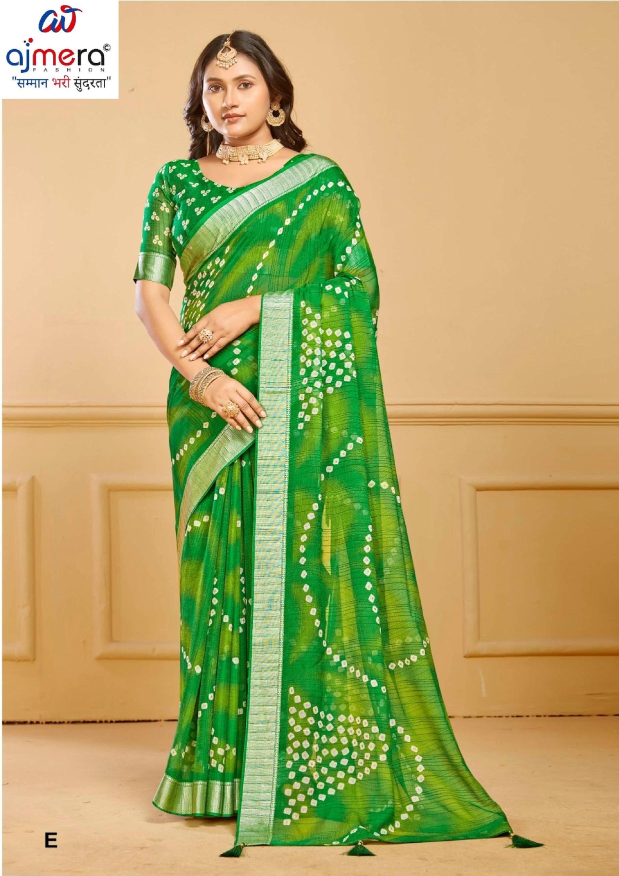 Exclusive Printed Saree with Blouse Piece for Elegant Ethnic Look  | RDD-HIMANI