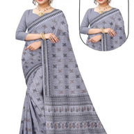 Graceful Rapier Silk Matching Saree With Blouse Piece | ANT-GOURI-1