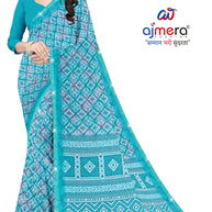 Premium Printed Saree with Matching Blouse Piece for Ethnic Elegance  | CAS-VARMALA
