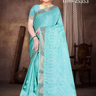 Designer Jacquard Silk Saree with Blouse Piece for Traditional Occasions | MTE-25353