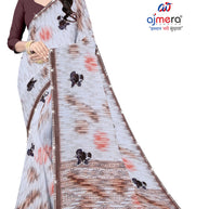 Trendy Printed Saree with Blouse Piece for Women’s Ethnic Wardrobe | CAS-PREM RATAN