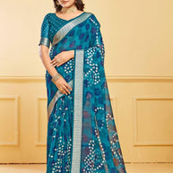 Contemporary Printed Saree with Blouse Piece for Premium Wear  | RDD-HIMANI VOL-02