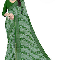 Zomato Print Loose Saree with Blouse for Premium Ethnic and Traditional Wear | CAS-GALAXY