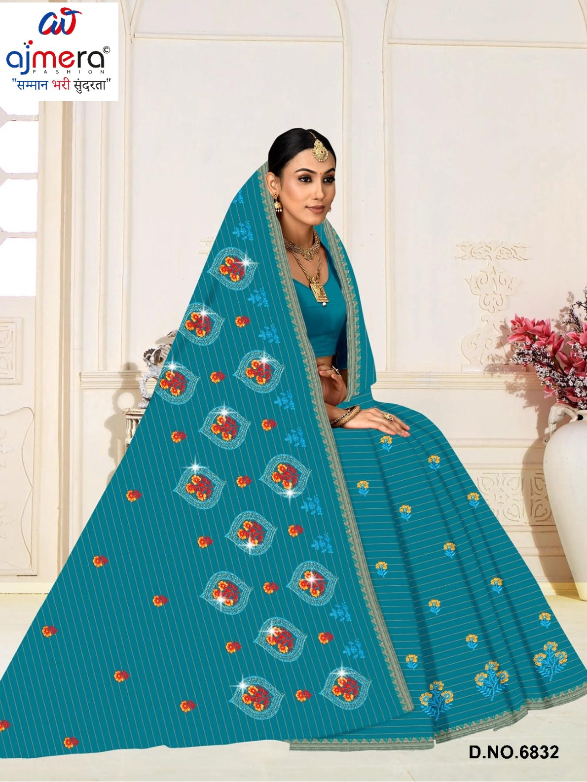 Daily Wear Cotton Saree with Without Blouse for Premium Ethnic and Traditional Wear | PJA-EK NAZAR