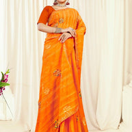 Exclusive Printed Saree with Blouse Piece for Elegant Ethnic Look | PRM-GIRIJA