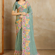 Trendy Printed Saree with Blouse Piece for Women’s Ethnic Wardrobe  | RMF-SAANVIKA VOL-2
