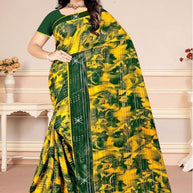 Graceful Printed Saree with Blouse Piece for Modern Ethnic Fashion  | CAS-BHAGYA SHREE