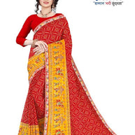 Georgette Print Loose Saree with Blouse for Premium Ethnic and Traditional Wear | TD-MITHASH
