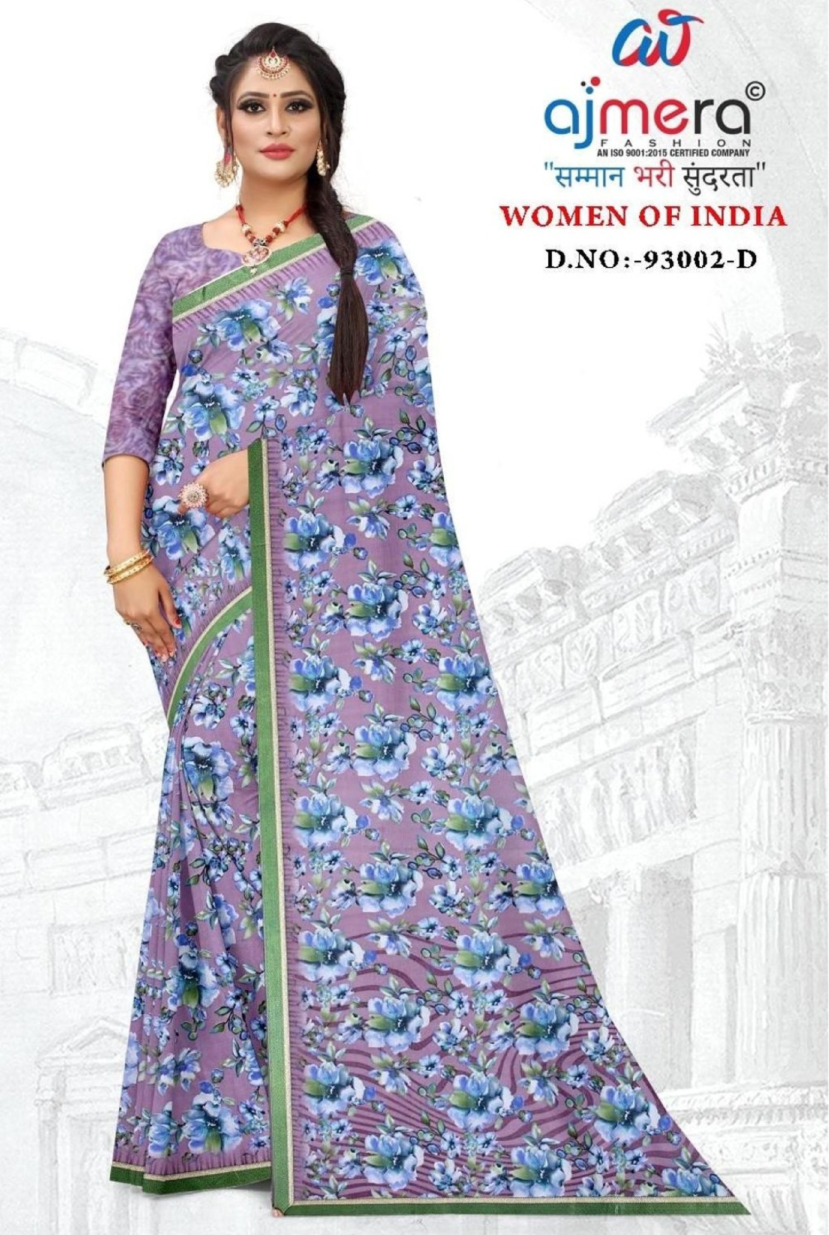 Trendy Printed Saree without Blouse for Women’s Ethnic Wardrobe | GLC-WOMEN OF INDIA