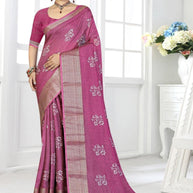 Stylish Printed Saree with Blouse Piece for Traditional Celebrations | TTS-SINDHU VOL-11