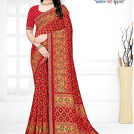 Vichitra Print Loose Saree with Blouse for Premium Ethnic and Traditional Wear | TTS-AKSARA VOL-39