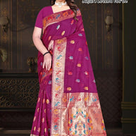 Exclusive Jacquard Silk Saree with Blouse Piece for Premium Cultural Wear | TUL-SAFARI COTTON VOL-02