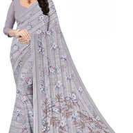 Classic Printed Saree without Blouse for Timeless Traditional Style | CAS-SMART SILK